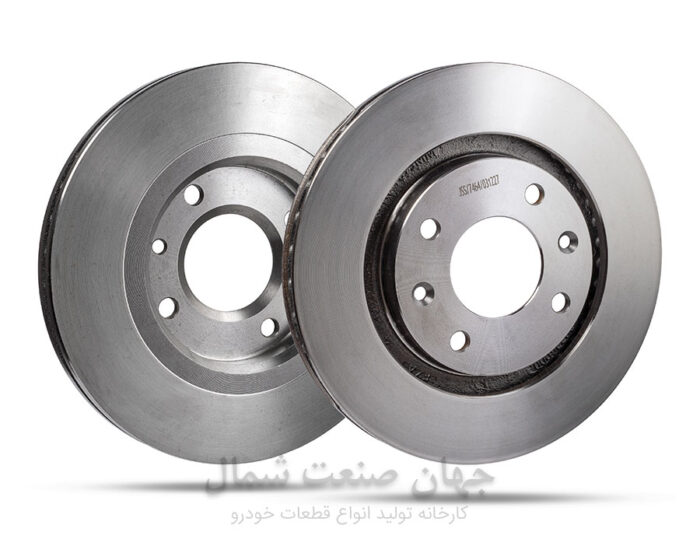 دیسک ترمز جلو خودرو - پژو پارس و  پژو 405 - کد D1 - Image 3