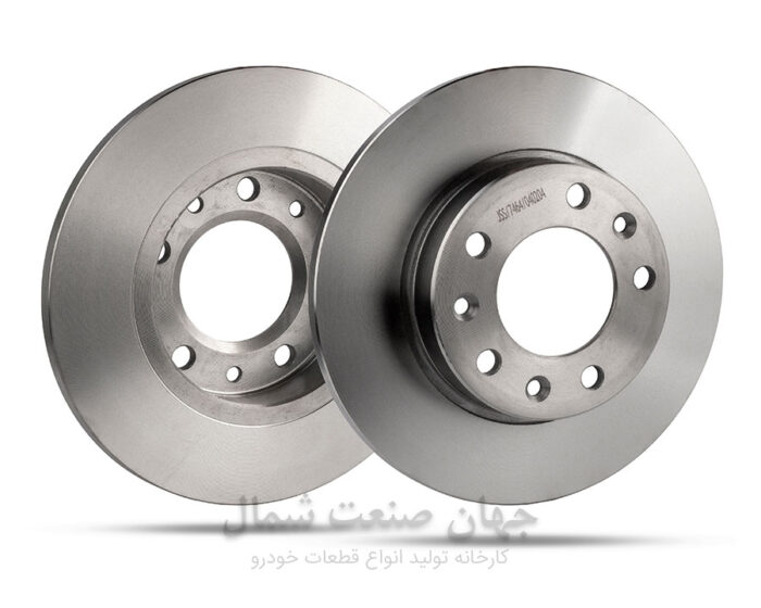 دیسک ترمز عقب خودرو - دنا پلاس توربو - کد D10 - Image 3