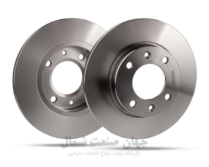 دیسک ترمز عقب خودرو - رانا، پژو 206، پژو 207 - کد D8 - Image 3